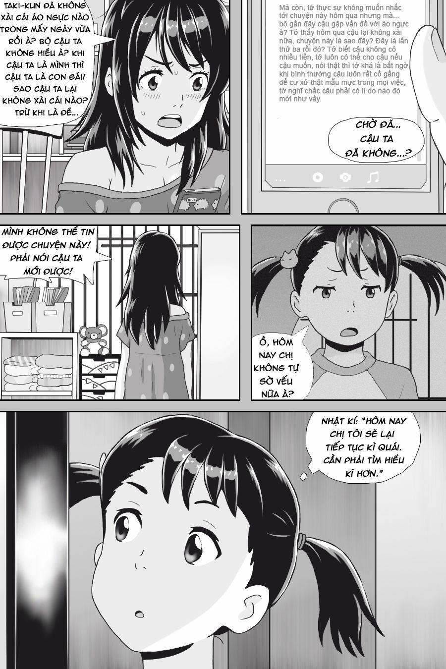 Tên Cậu Là Gì: Nghĩ Ngợi & Mộng Mơ 0 Những sợi chỉ định mệnh. trang 40