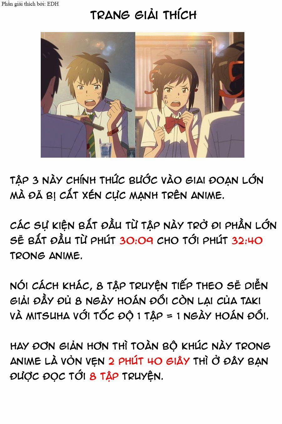 Tên Cậu Là Gì: Nghĩ Ngợi & Mộng Mơ 0 Những sợi chỉ định mệnh. trang 46