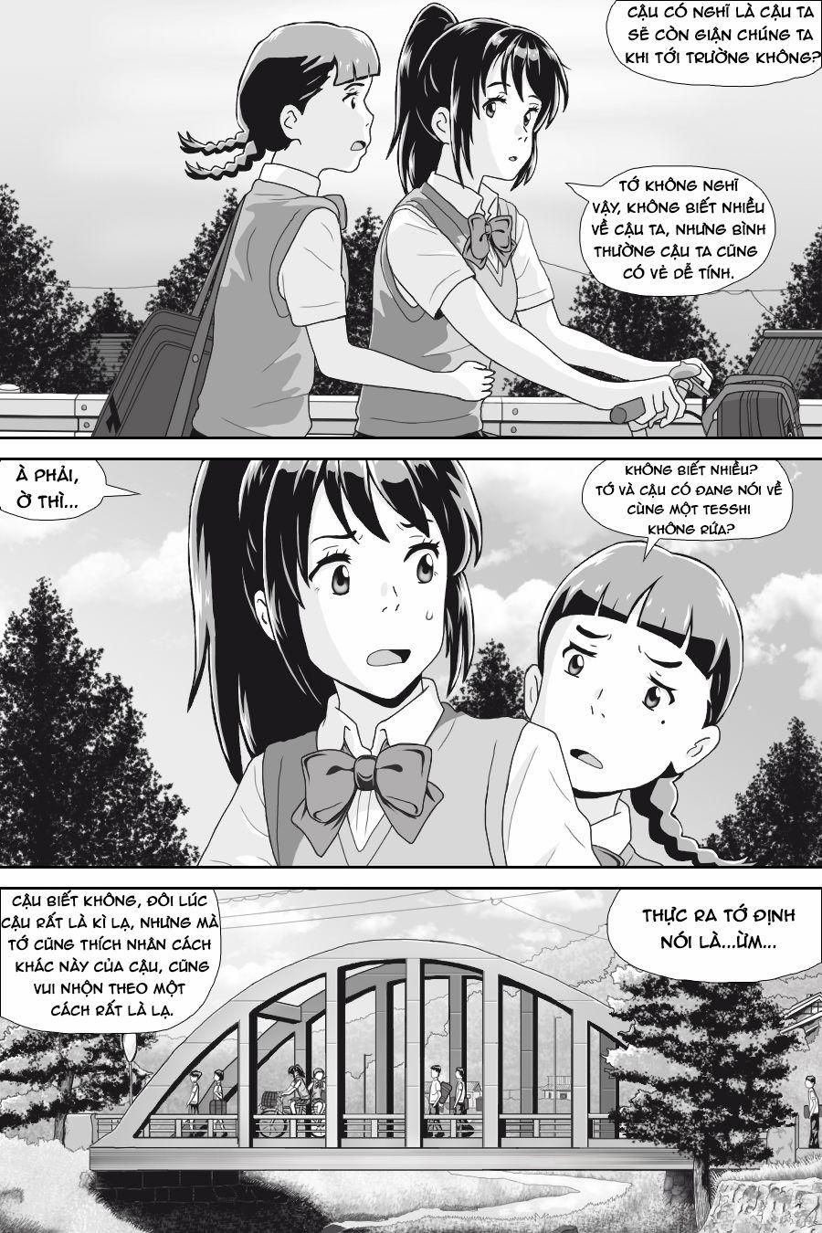Tên Cậu Là Gì: Nghĩ Ngợi & Mộng Mơ 0 Sự chật vật. trang 12