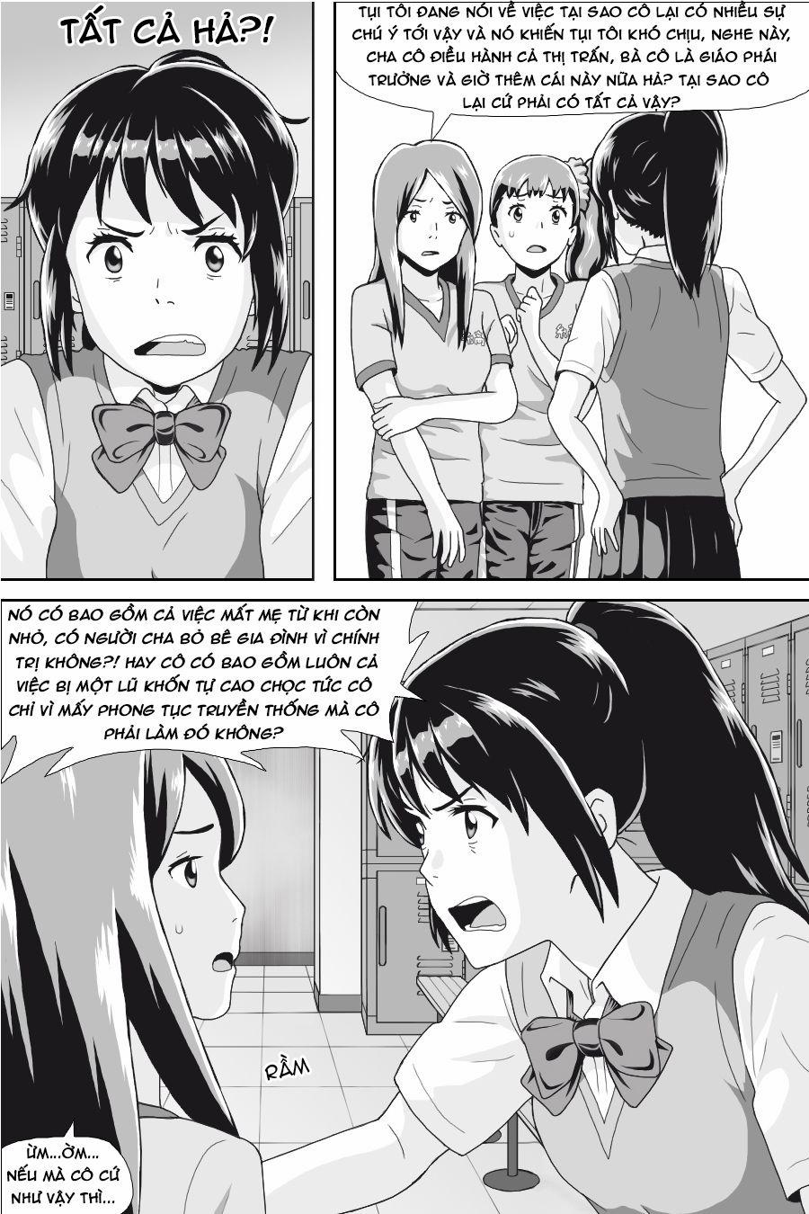 Tên Cậu Là Gì: Nghĩ Ngợi & Mộng Mơ 0 Sự chật vật. trang 16