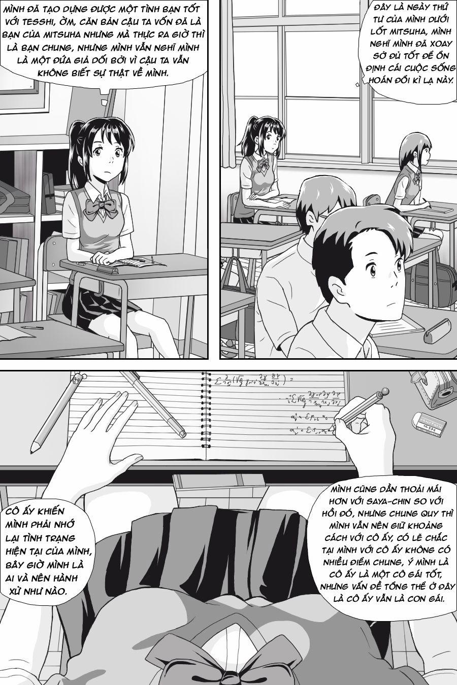 Tên Cậu Là Gì: Nghĩ Ngợi & Mộng Mơ 0 Sự chật vật. trang 24