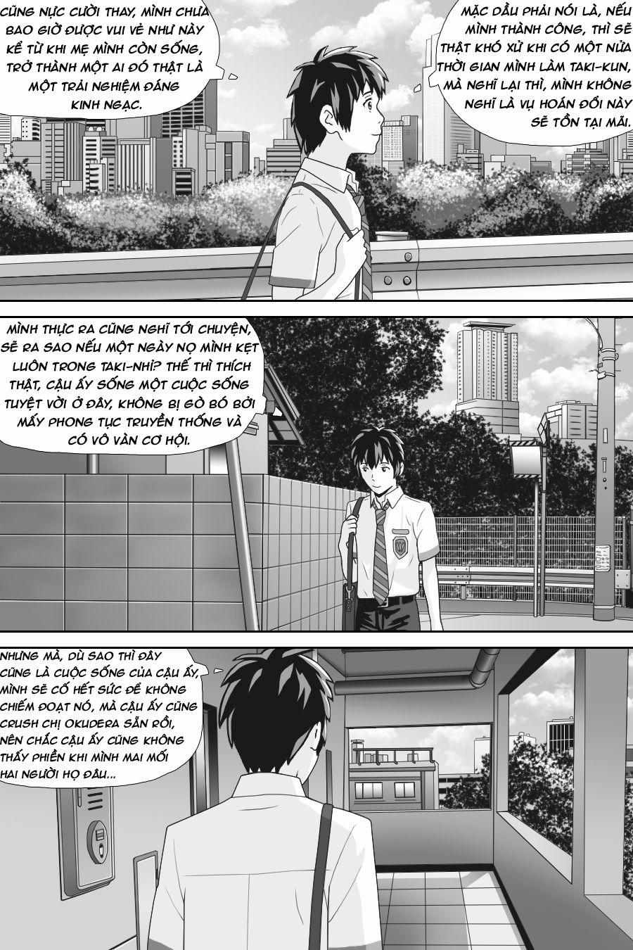 Tên Cậu Là Gì: Nghĩ Ngợi & Mộng Mơ 0 Sự chật vật. trang 37