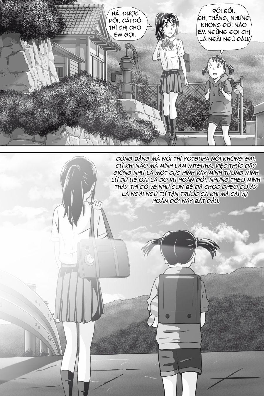 Tên Cậu Là Gì: Nghĩ Ngợi & Mộng Mơ 0 Sự giao thoa. trang 10