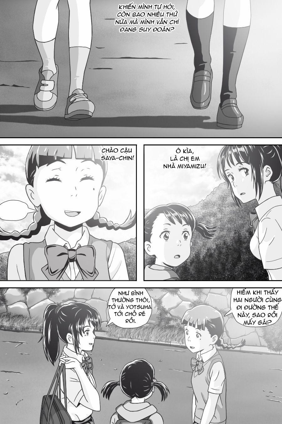 Tên Cậu Là Gì: Nghĩ Ngợi & Mộng Mơ 0 Sự giao thoa. trang 11