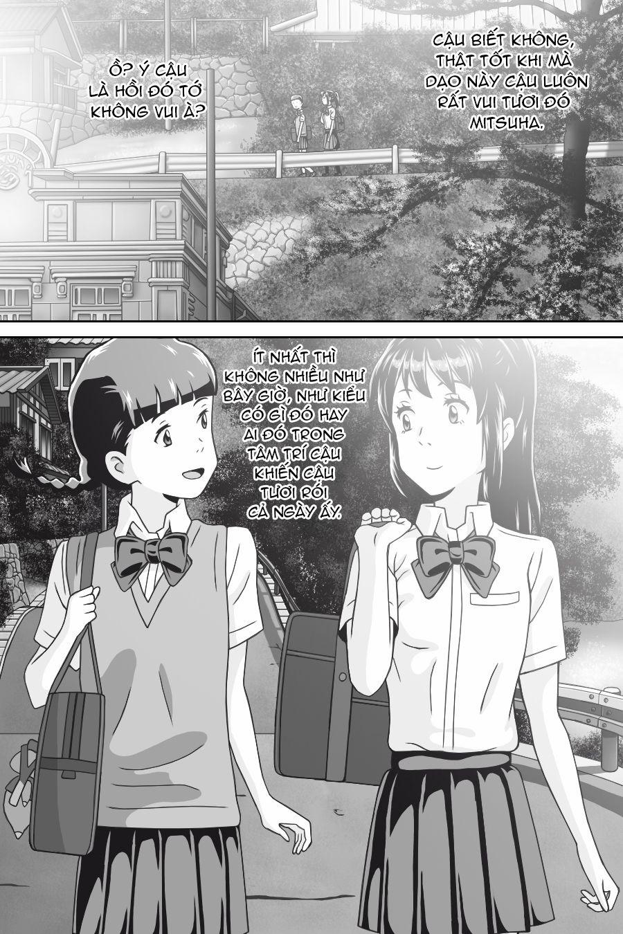 Tên Cậu Là Gì: Nghĩ Ngợi & Mộng Mơ 0 Sự giao thoa. trang 13