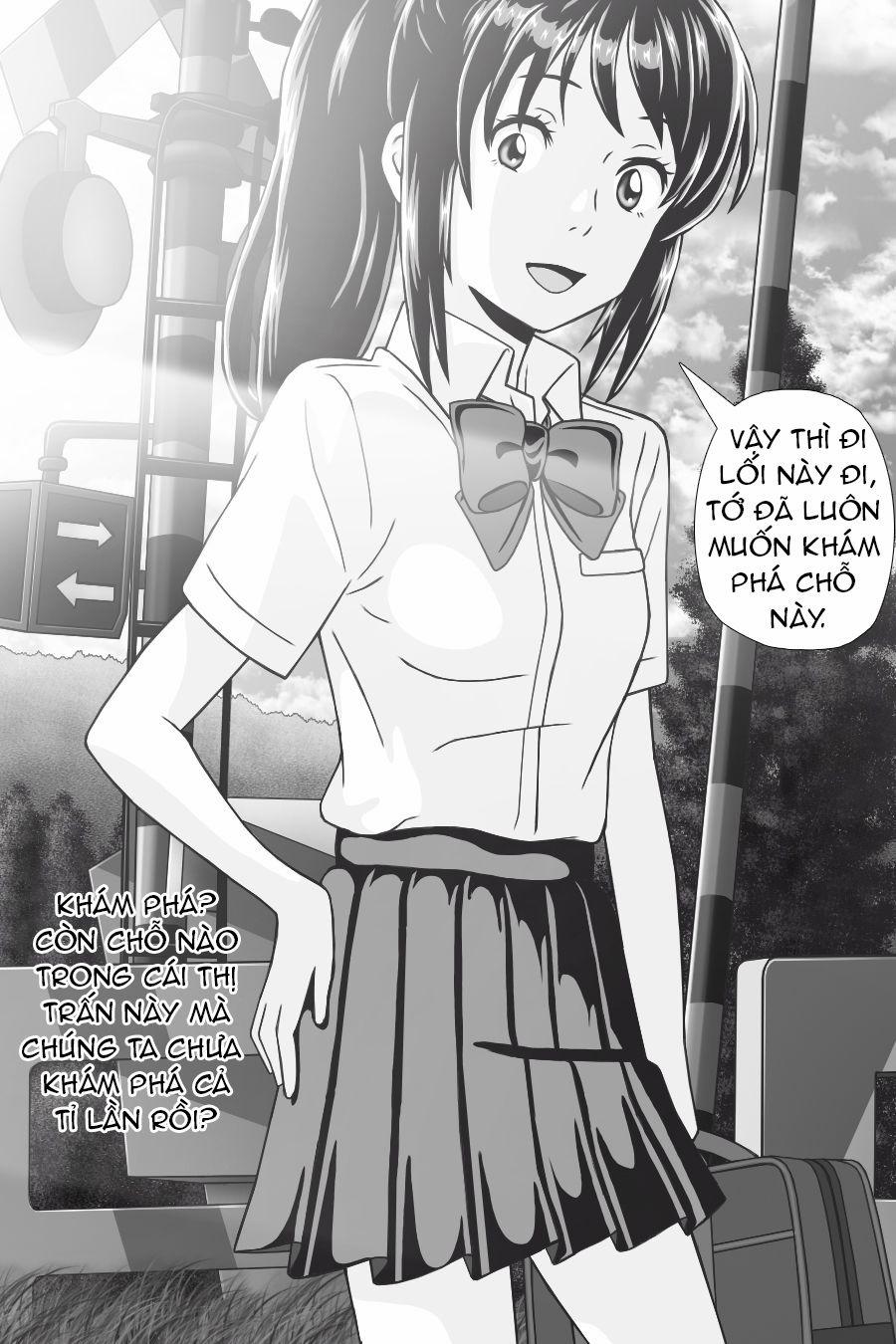 Tên Cậu Là Gì: Nghĩ Ngợi & Mộng Mơ 0 Sự giao thoa. trang 16