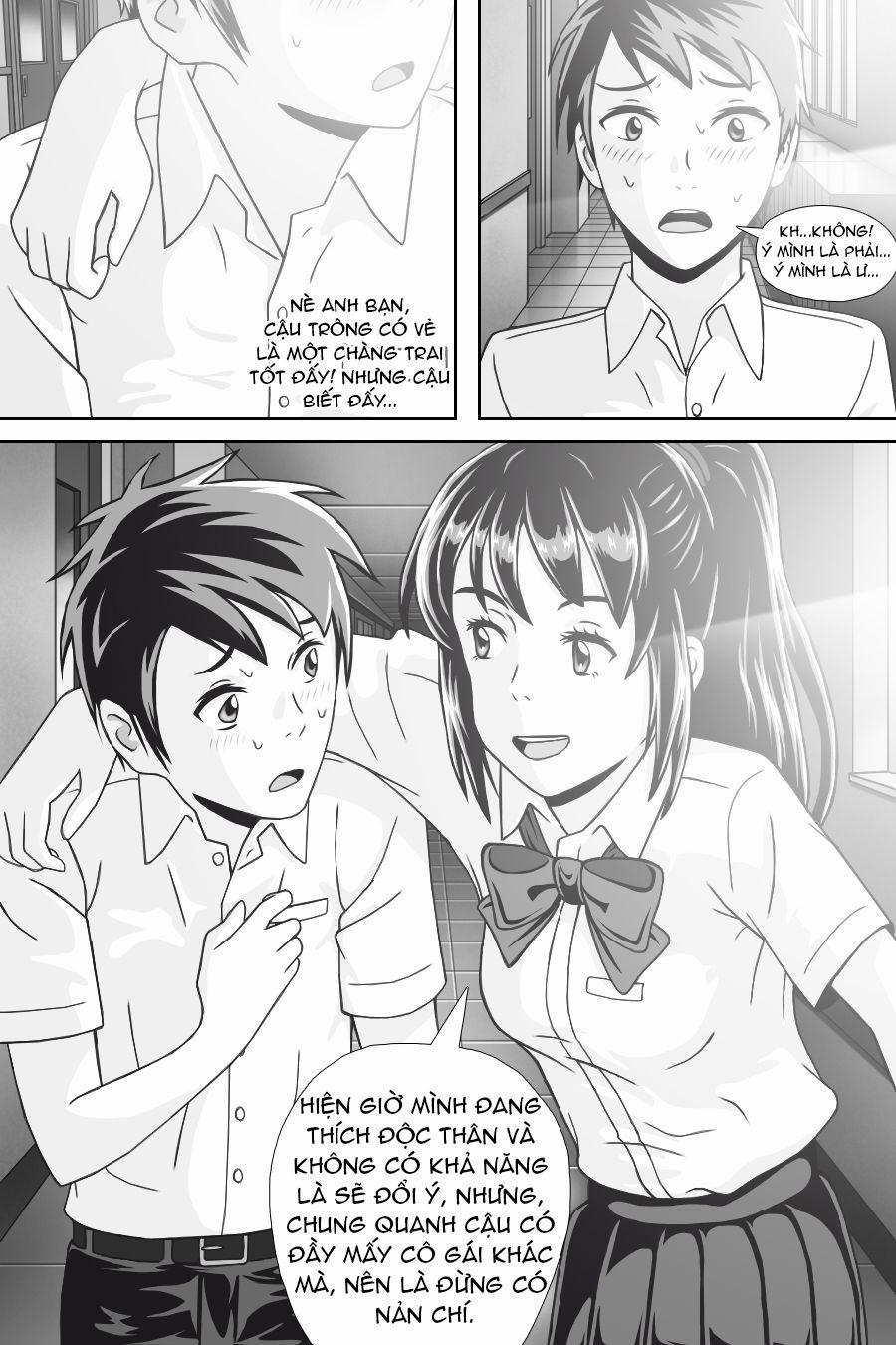 Tên Cậu Là Gì: Nghĩ Ngợi & Mộng Mơ 0 Sự giao thoa. trang 25