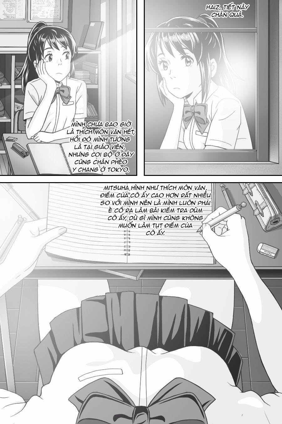 Tên Cậu Là Gì: Nghĩ Ngợi & Mộng Mơ 0 Sự giao thoa. trang 27