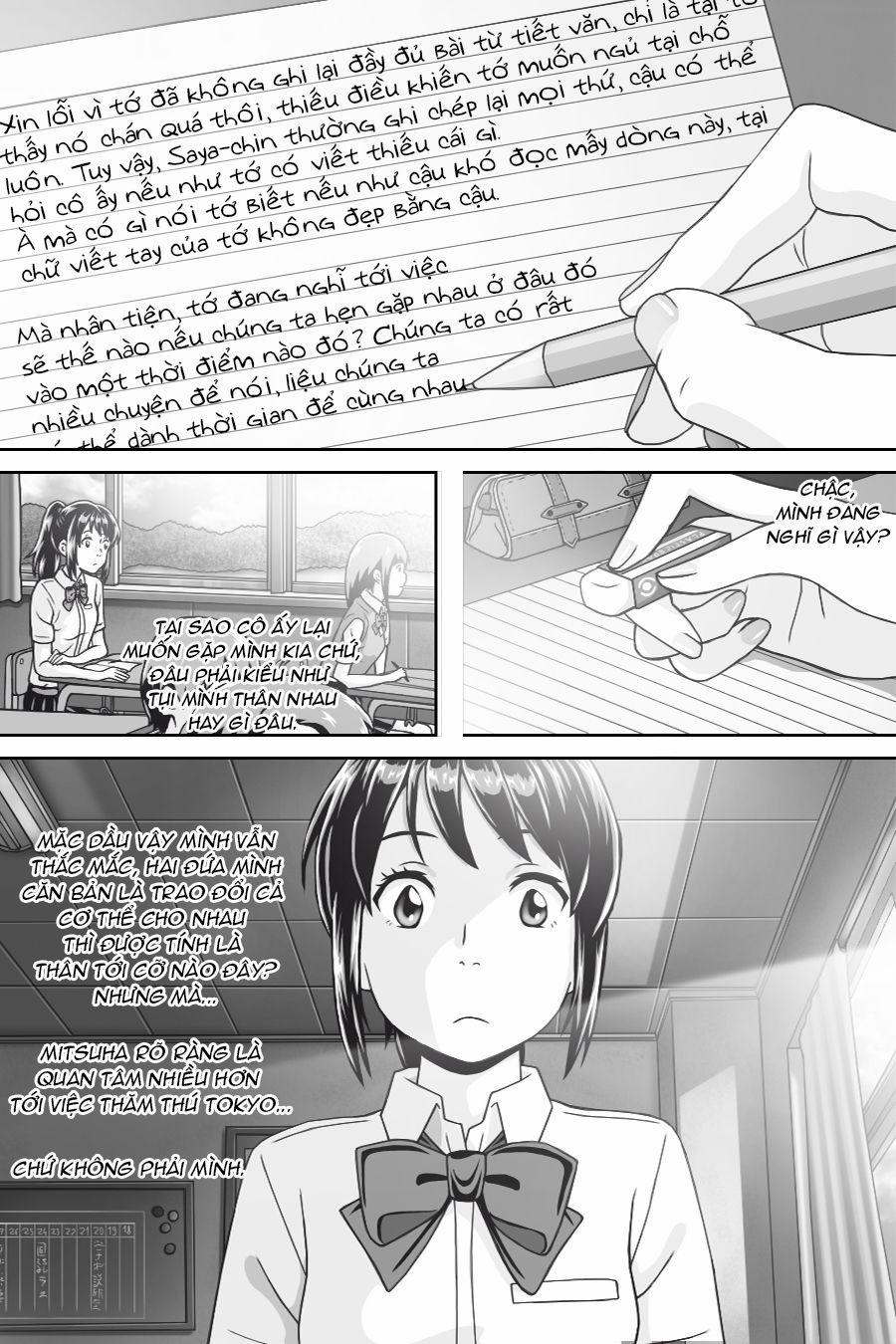 Tên Cậu Là Gì: Nghĩ Ngợi & Mộng Mơ 0 Sự giao thoa. trang 29