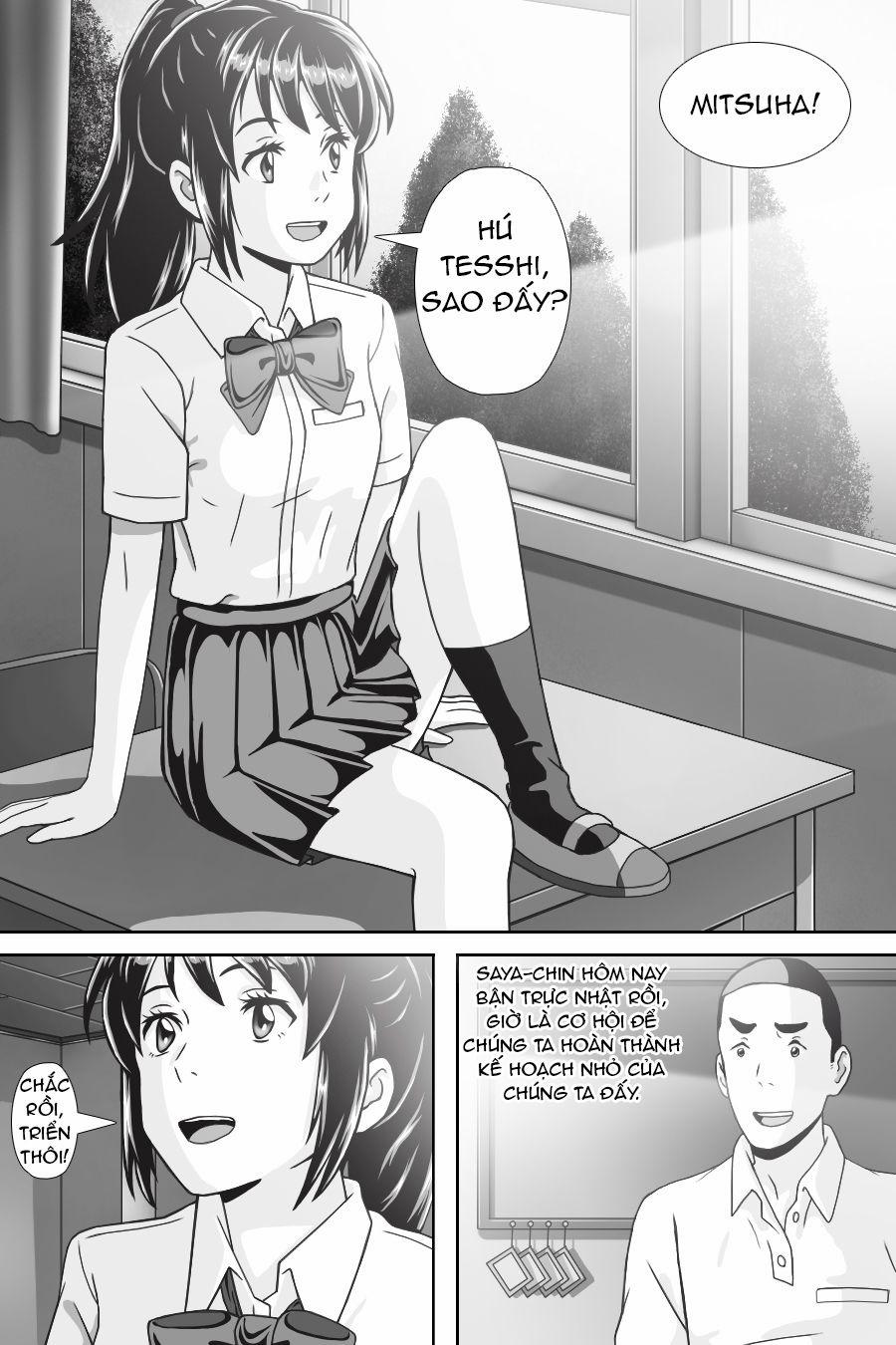 Tên Cậu Là Gì: Nghĩ Ngợi & Mộng Mơ 0 Sự giao thoa. trang 32