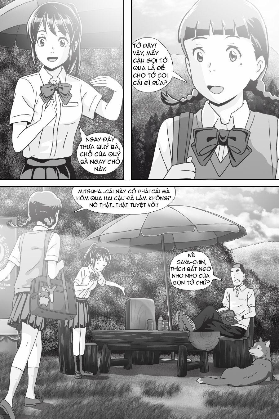Tên Cậu Là Gì: Nghĩ Ngợi & Mộng Mơ 0 Sự giao thoa. trang 36