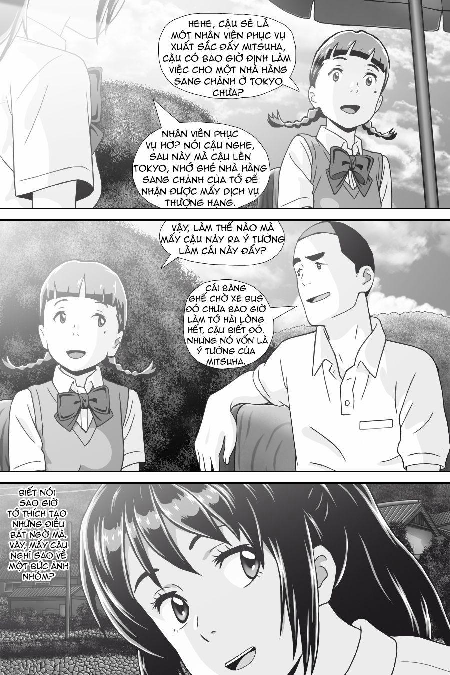 Tên Cậu Là Gì: Nghĩ Ngợi & Mộng Mơ 0 Sự giao thoa. trang 37