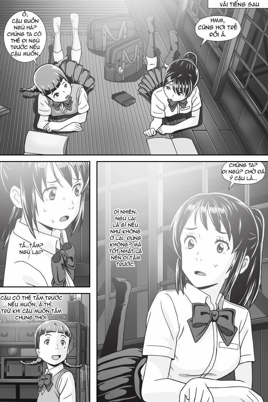 Tên Cậu Là Gì: Nghĩ Ngợi & Mộng Mơ 0 Sự giao thoa. trang 40