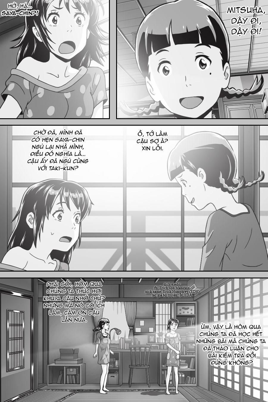 Tên Cậu Là Gì: Nghĩ Ngợi & Mộng Mơ 0 Sự giao thoa. trang 43