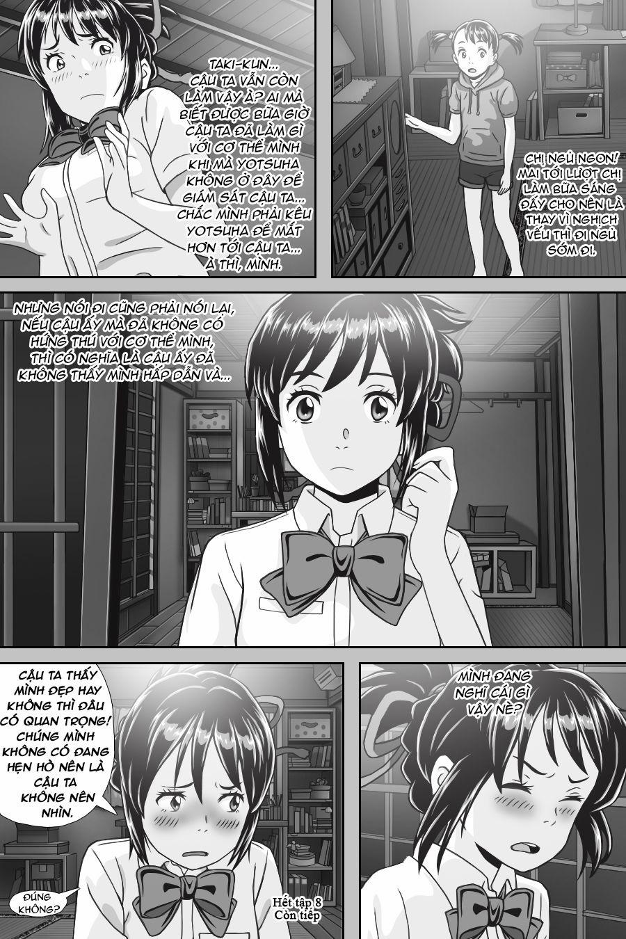 Tên Cậu Là Gì: Nghĩ Ngợi & Mộng Mơ 0 Sự giao thoa. trang 47