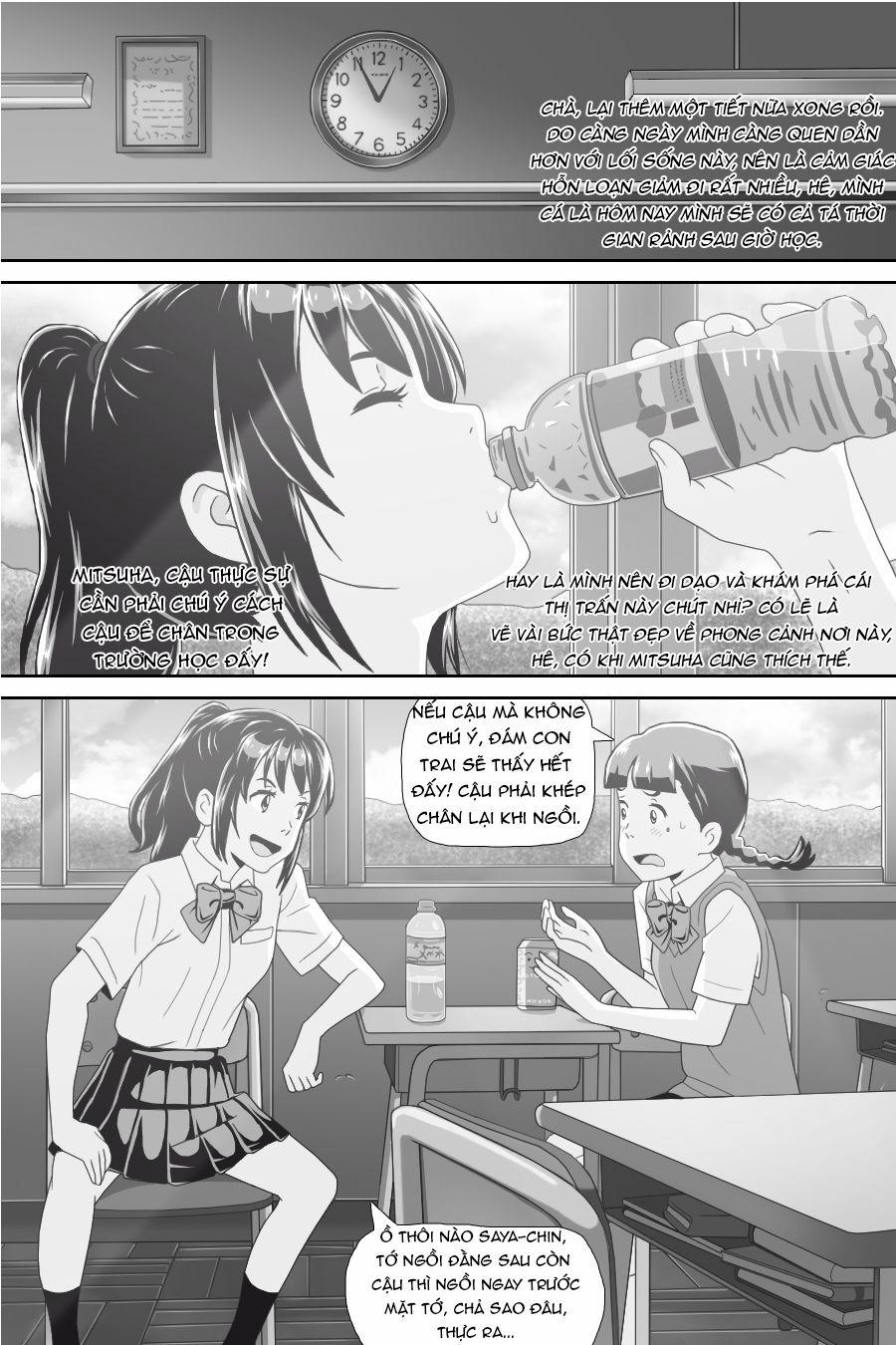 Tên Cậu Là Gì: Nghĩ Ngợi & Mộng Mơ 0 Thư tình rắc rối. trang 18