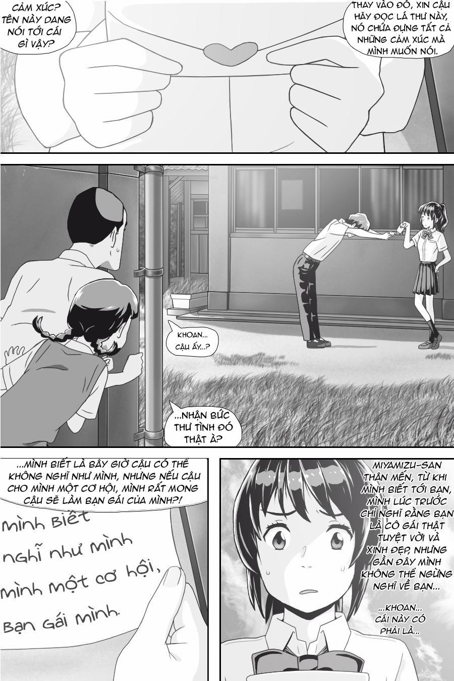 Tên Cậu Là Gì: Nghĩ Ngợi & Mộng Mơ 0 Thư tình rắc rối. trang 21