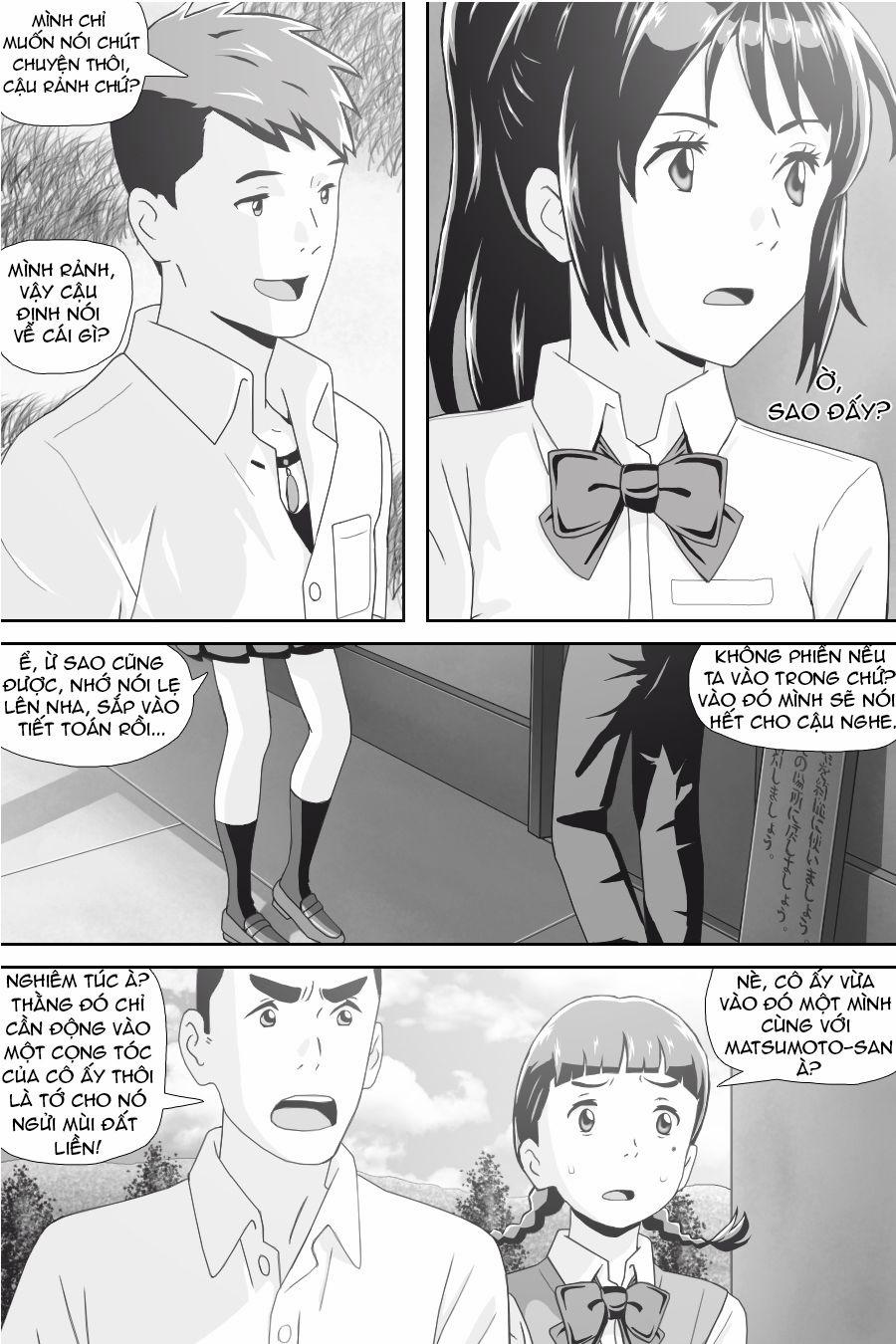 Tên Cậu Là Gì: Nghĩ Ngợi & Mộng Mơ 0 Thư tình rắc rối. trang 24