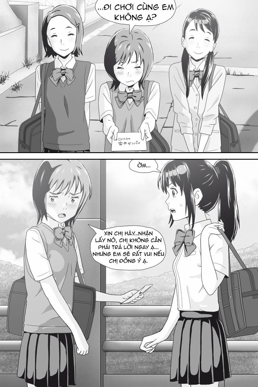 Tên Cậu Là Gì: Nghĩ Ngợi & Mộng Mơ 0 Thư tình rắc rối. trang 33
