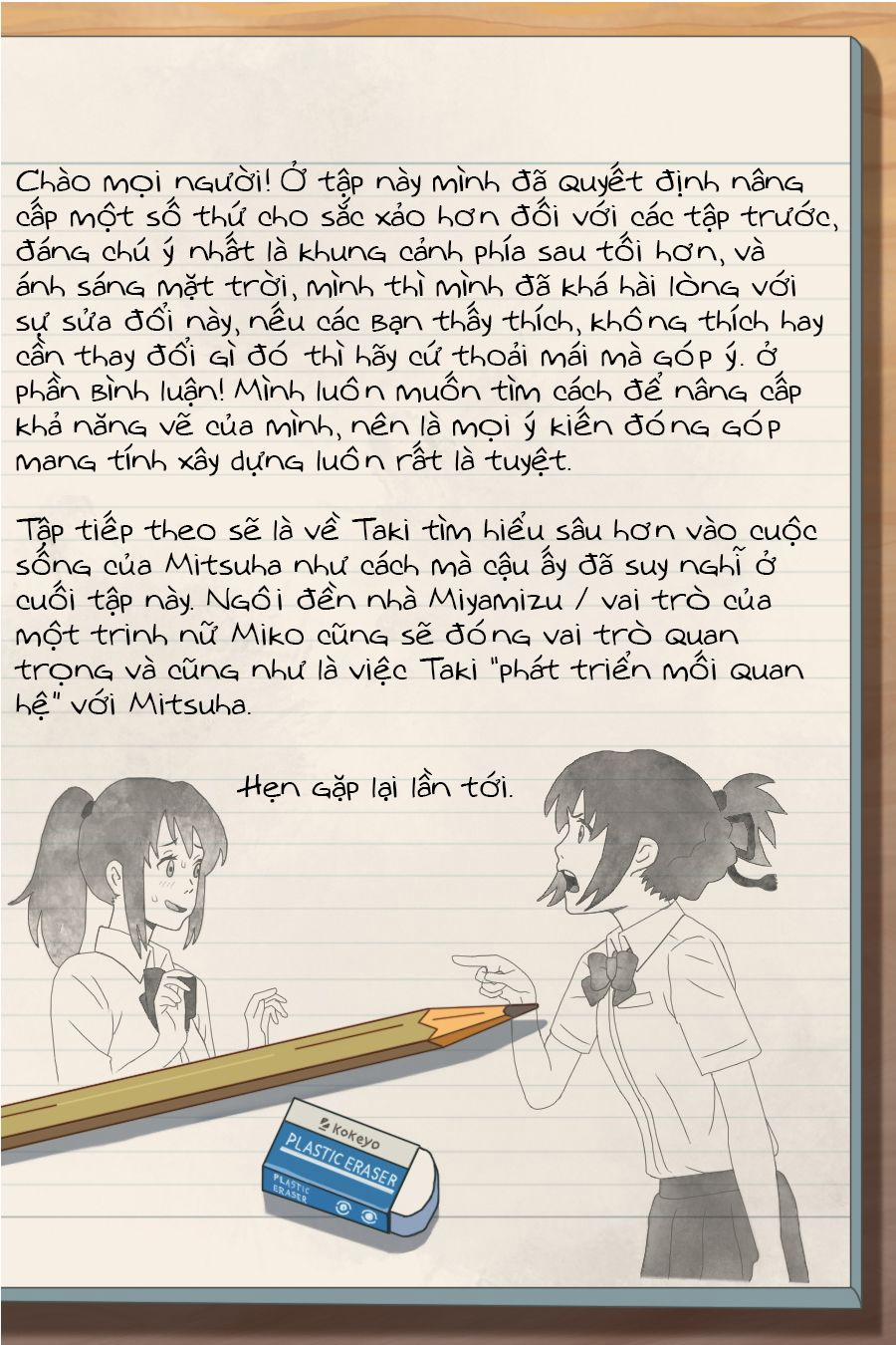 Tên Cậu Là Gì: Nghĩ Ngợi & Mộng Mơ 0 Thư tình rắc rối. trang 49