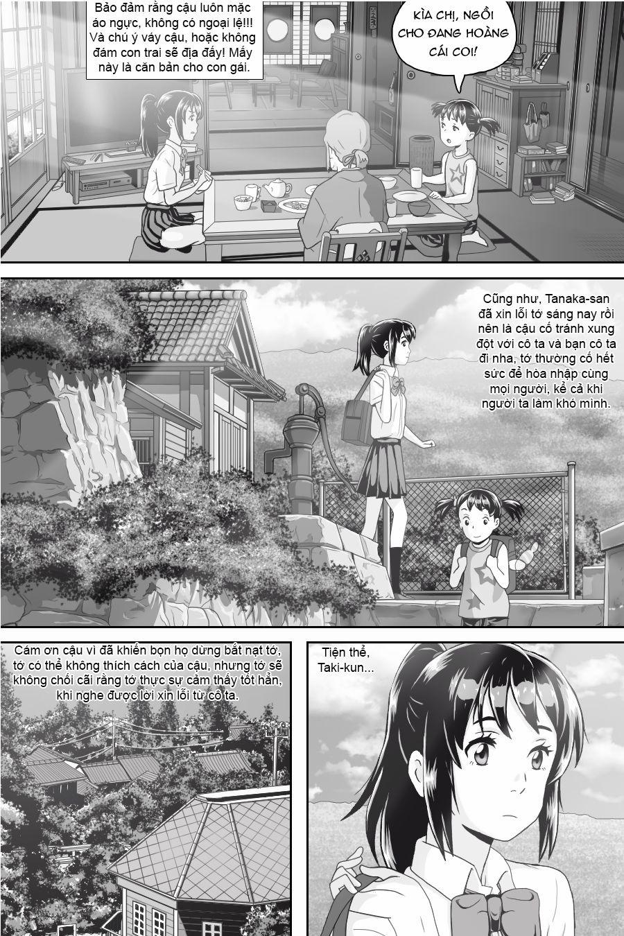 Tên Cậu Là Gì: Nghĩ Ngợi & Mộng Mơ 0 Thư tình rắc rối. trang 8