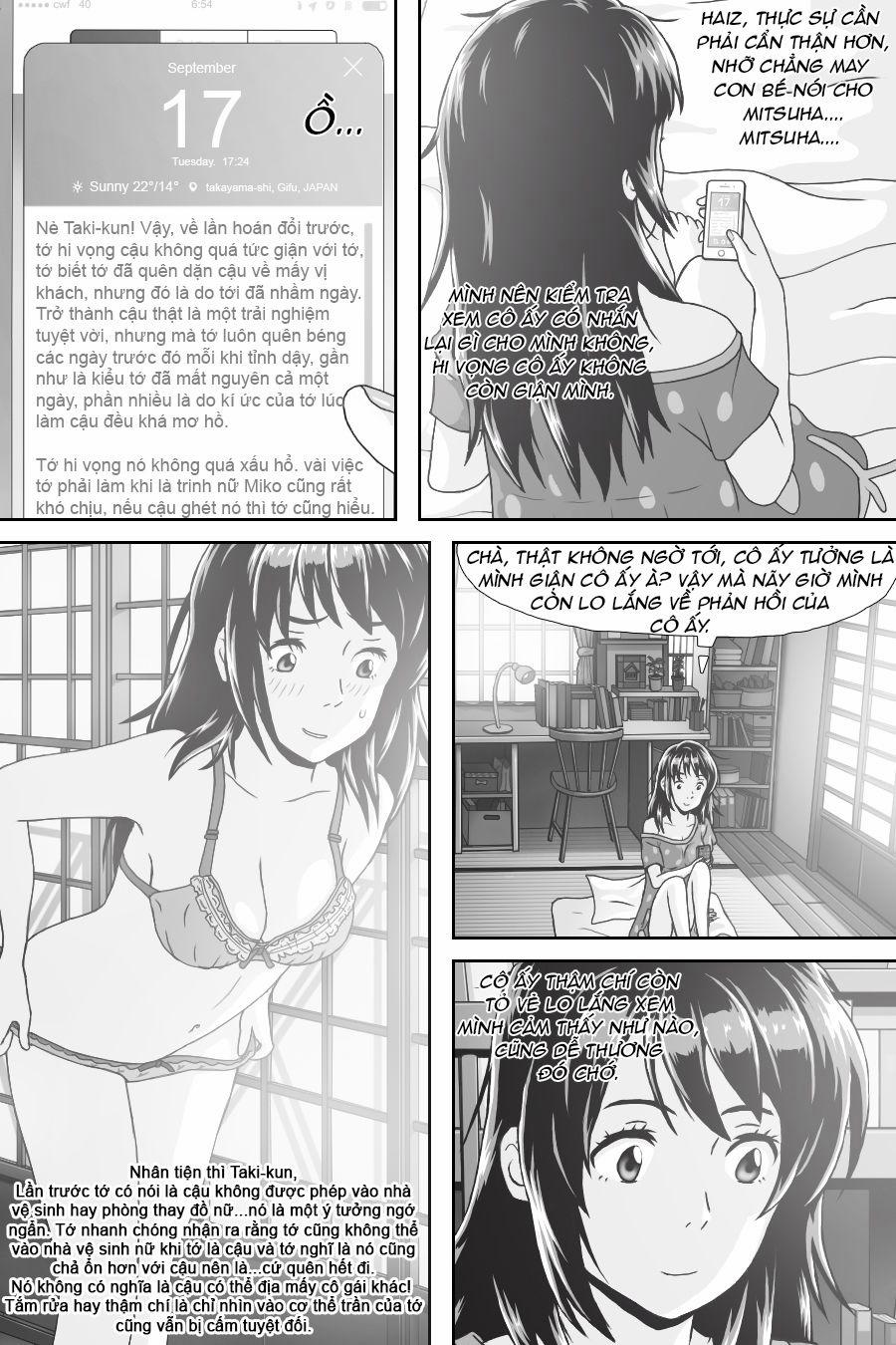 Tên Cậu Là Gì: Nghĩ Ngợi & Mộng Mơ 0 Tình bạn. trang 4