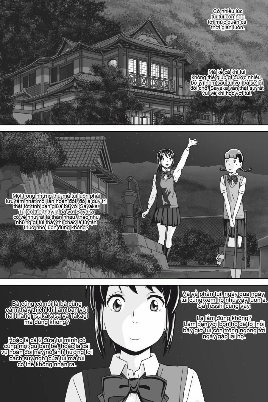 Tên Cậu Là Gì: Nghĩ Ngợi & Mộng Mơ 10 trang 12