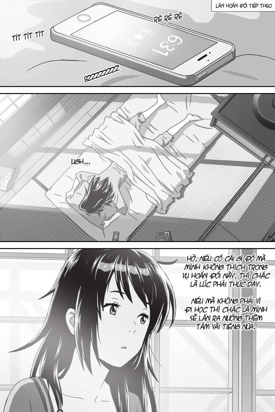 Tên Cậu Là Gì: Nghĩ Ngợi & Mộng Mơ 10 trang 14