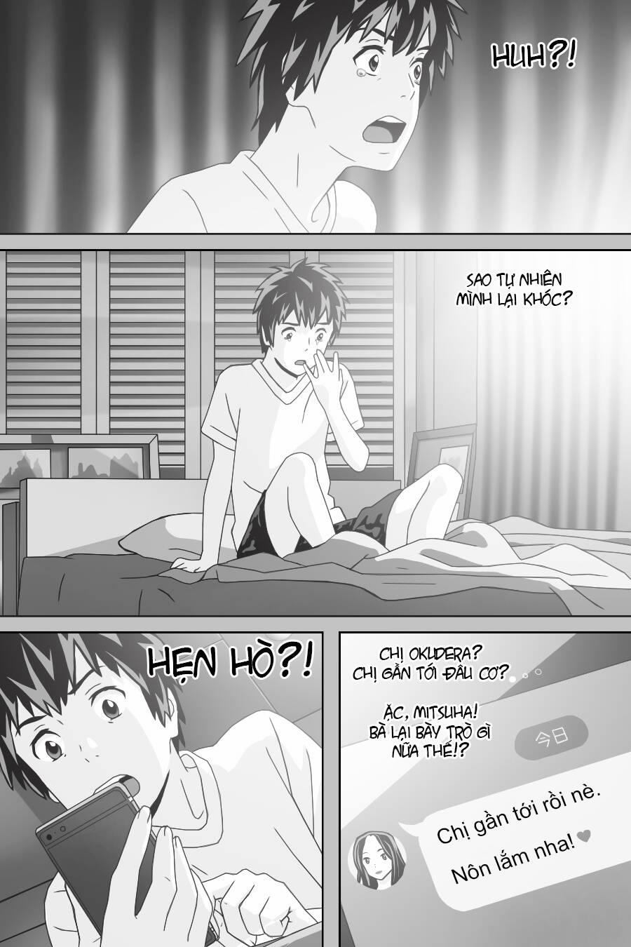 Tên Cậu Là Gì: Nghĩ Ngợi & Mộng Mơ 10 trang 28