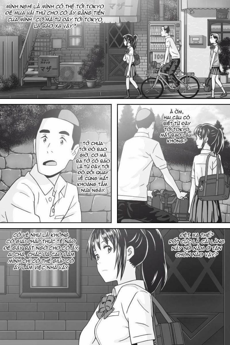 Tên Cậu Là Gì: Nghĩ Ngợi & Mộng Mơ 9 trang 22