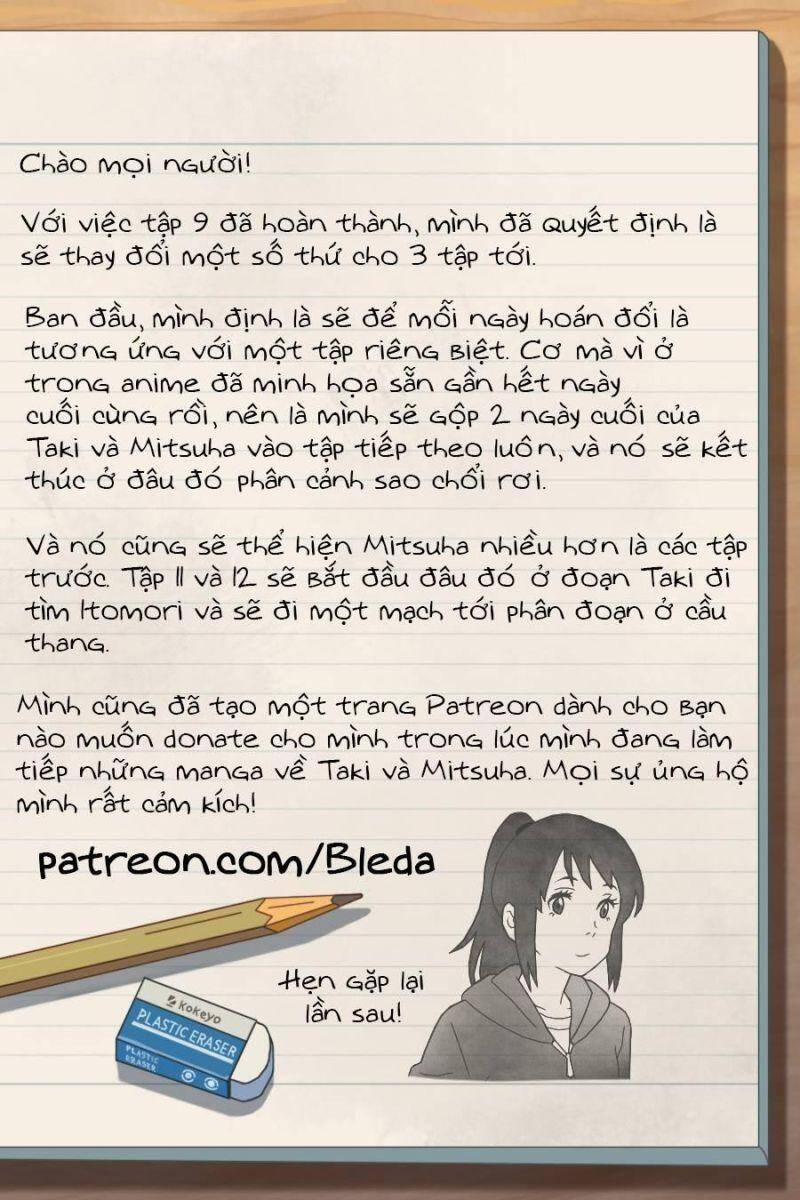 Tên Cậu Là Gì: Nghĩ Ngợi & Mộng Mơ 9 trang 45