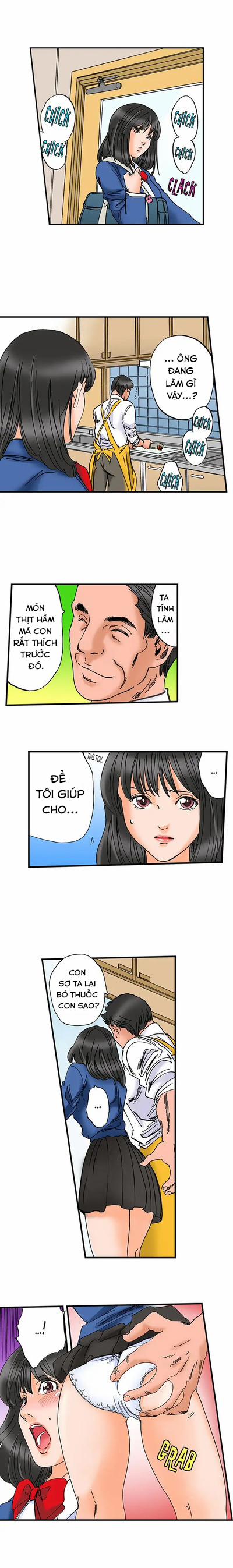 Tên cha dượng có mưu đồ với cô con gái. 0 Cuộc hội thoại trang 9