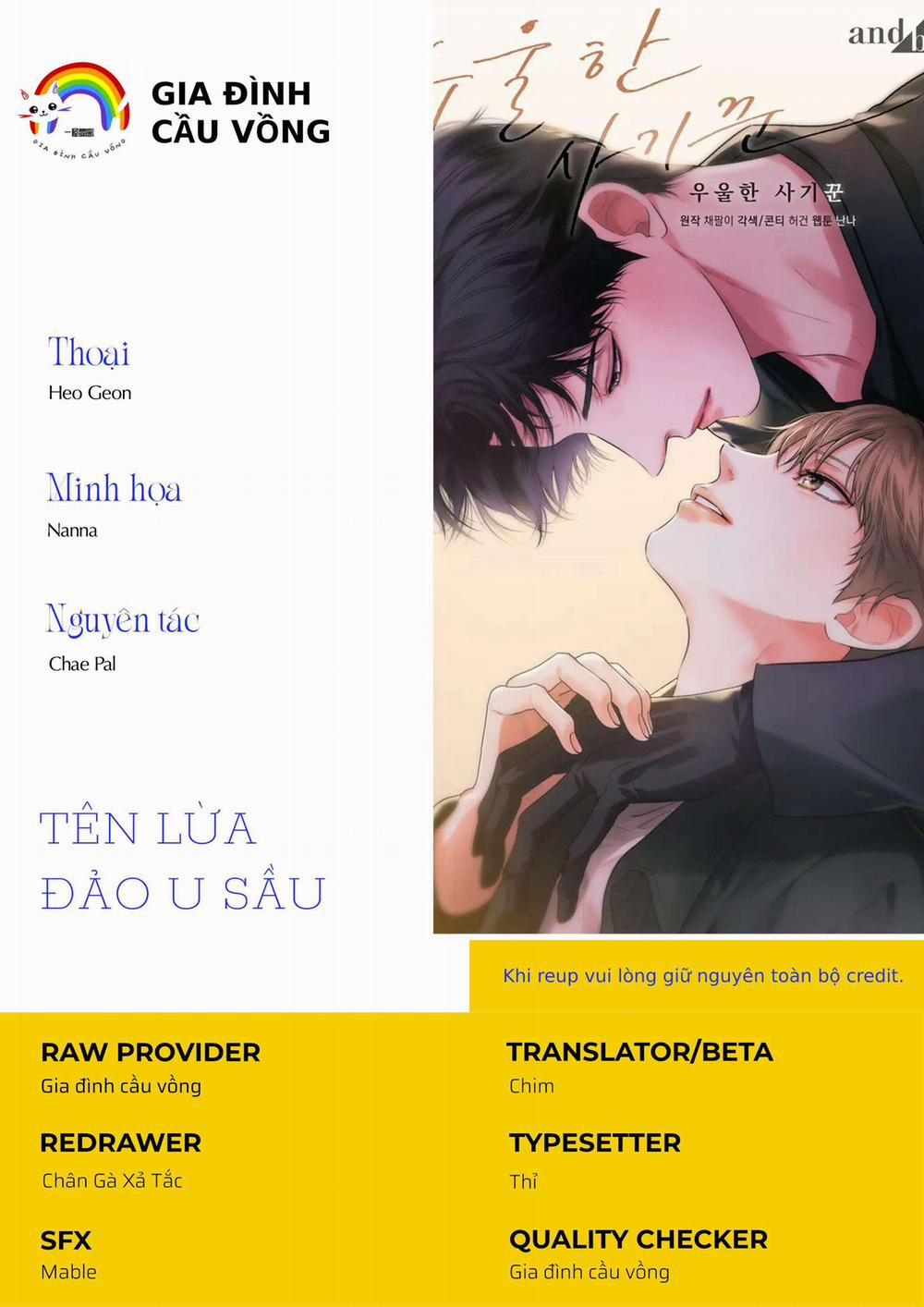 Tên Lừa Đảo U Sầu 2 trang 0
