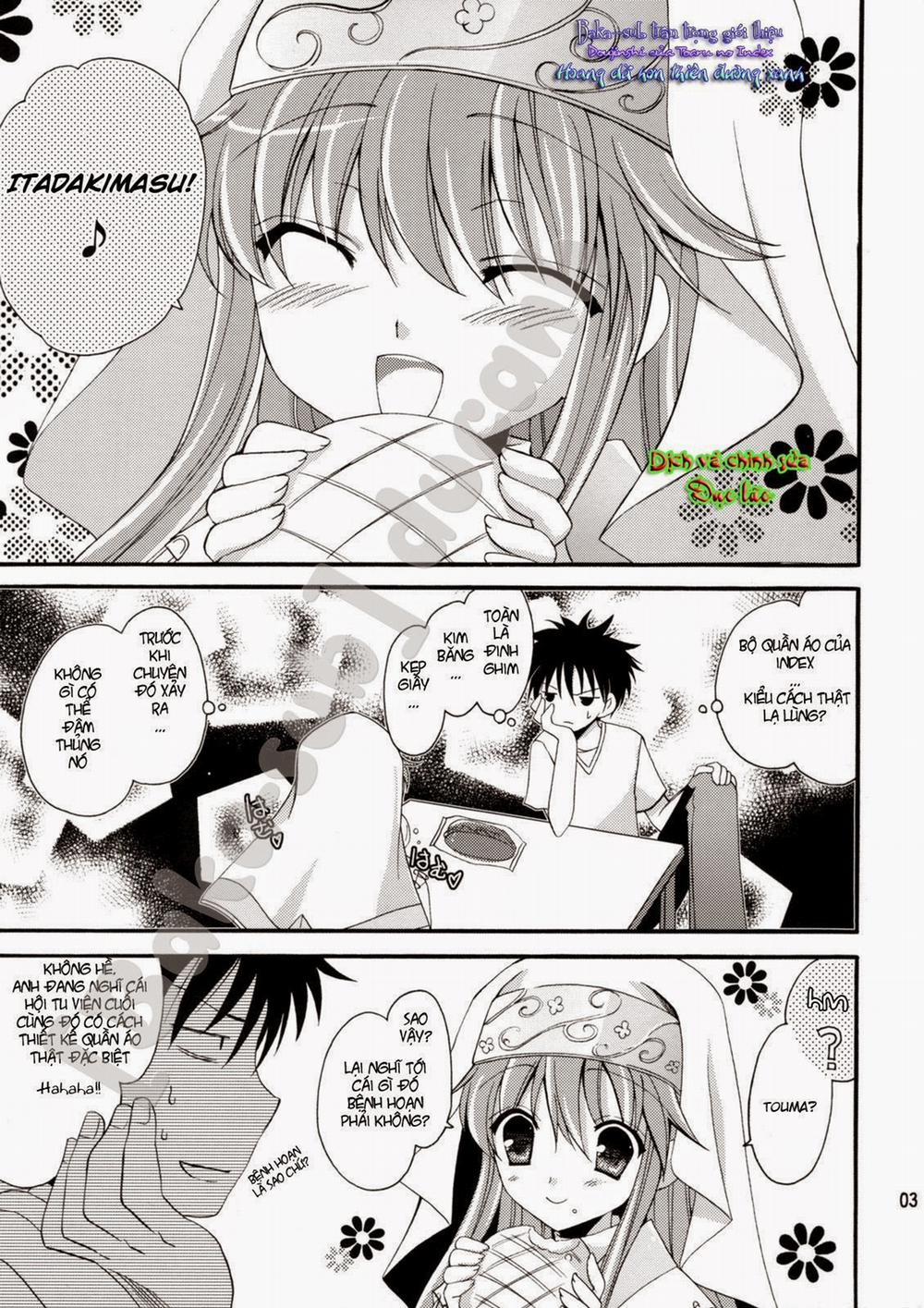 Tengoku Yori Yaban - WILDER THAN BLUE HEAVEN (Toaru Majutsu No Index) Oneshot trang 1