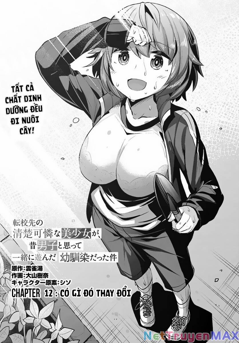 Tenkou-Saki No Seiso Karen Na Bishoujo Ga, Mukashi Danshi To Omotte Issho Ni Asonda Osananajimi Datt 12 trang 4