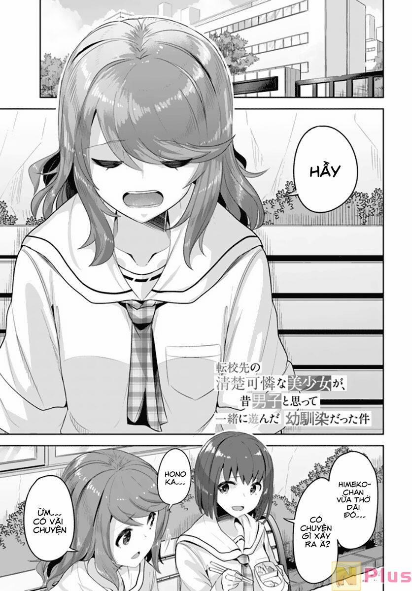 Tenkou-Saki No Seiso Karen Na Bishoujo Ga, Mukashi Danshi To Omotte Issho Ni Asonda Osananajimi Datt 8 trang 1