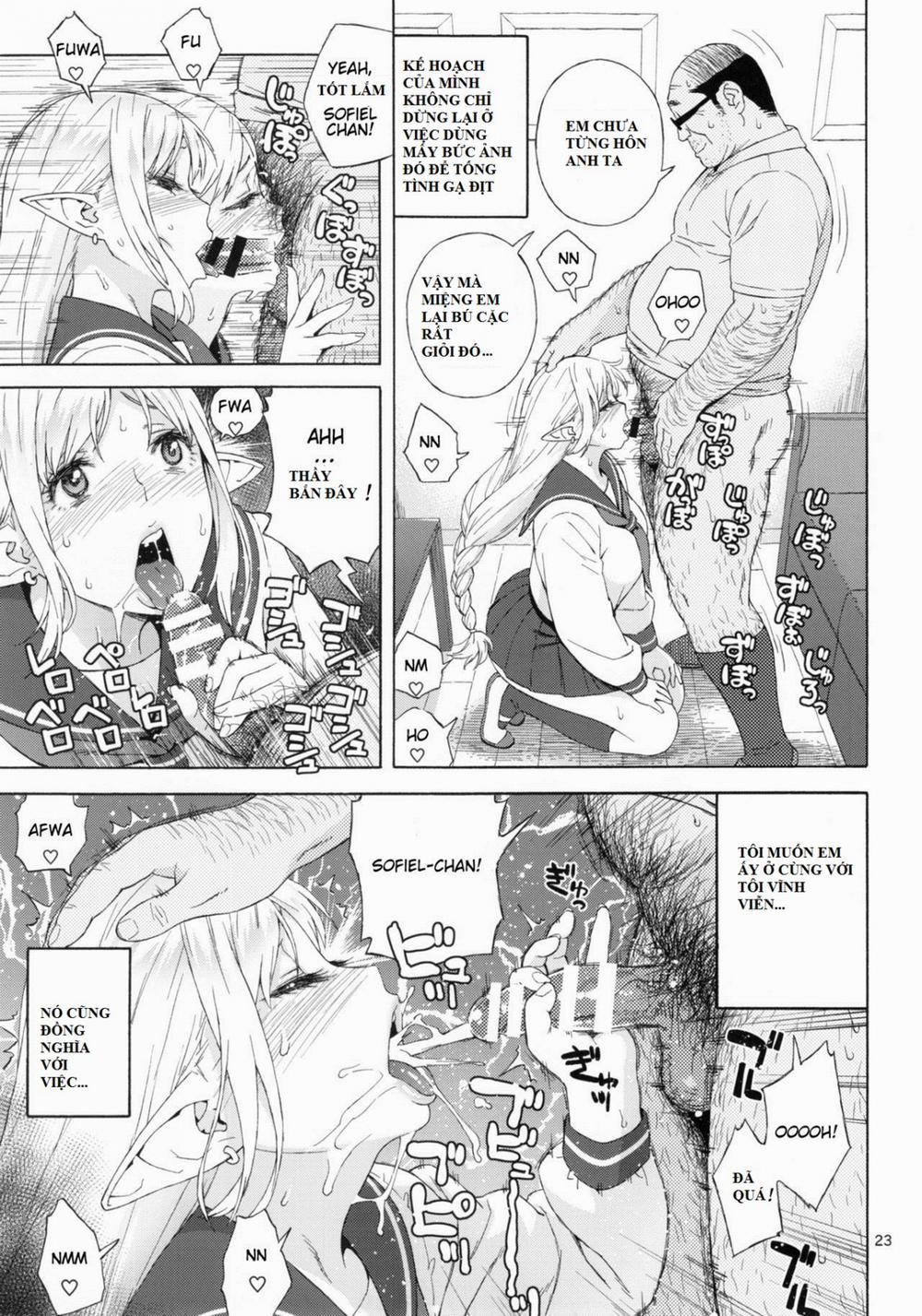Tenkousei JK Elf 3 Saishuushou -Houkago Yagai Jugyou- Oneshot trang 21