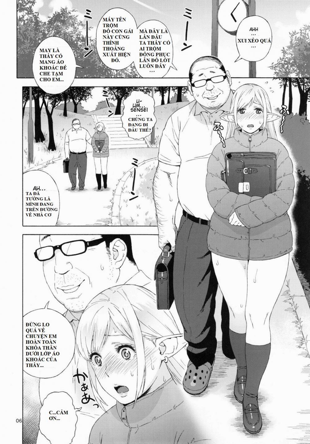 Tenkousei JK Elf 3 Saishuushou -Houkago Yagai Jugyou- Oneshot trang 4