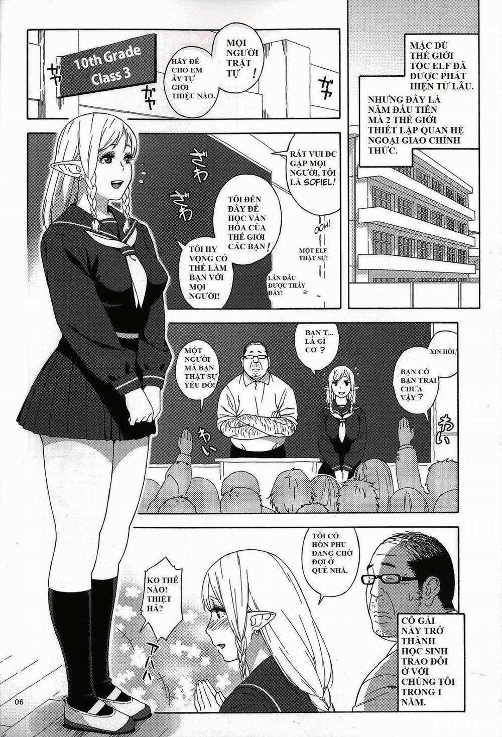 Tenkousei JK Elf -Houkago Choukyou Jugyou- Oneshot trang 3