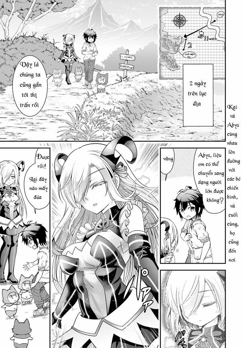 Tenohira Kaitaku Mura De Isekai Kenkokuki: Fueteku Yome-Tachi To Nonbiri Mujintou Life 11 trang 1