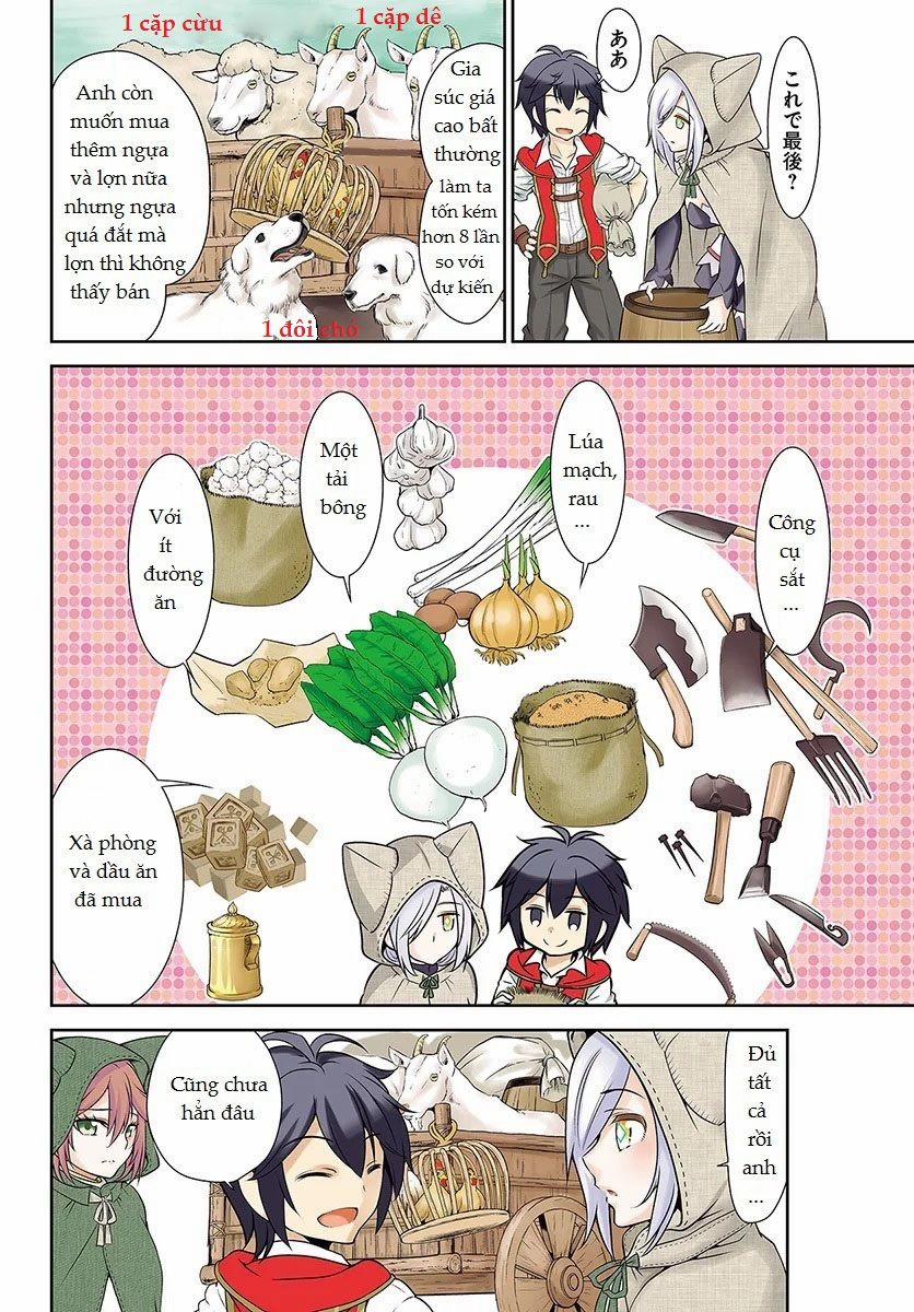 Tenohira Kaitaku Mura De Isekai Kenkokuki: Fueteku Yome-Tachi To Nonbiri Mujintou Life 13 trang 4