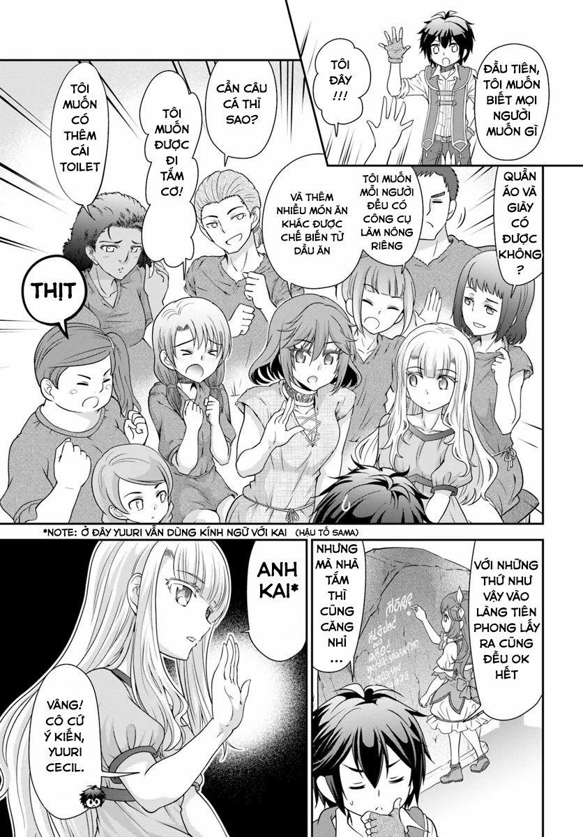 Tenohira Kaitaku Mura De Isekai Kenkokuki: Fueteku Yome-Tachi To Nonbiri Mujintou Life 17 trang 6