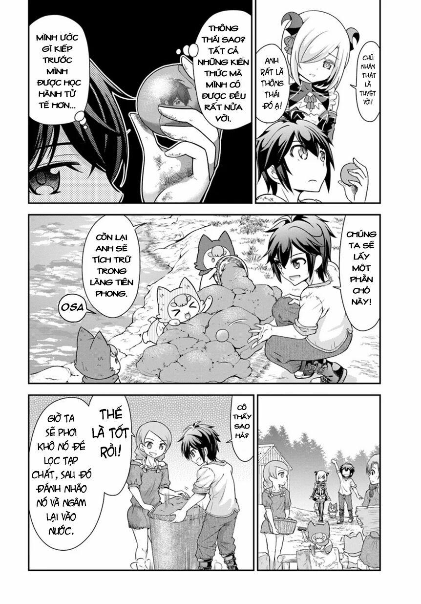 Tenohira Kaitaku Mura De Isekai Kenkokuki: Fueteku Yome-Tachi To Nonbiri Mujintou Life 18 trang 10