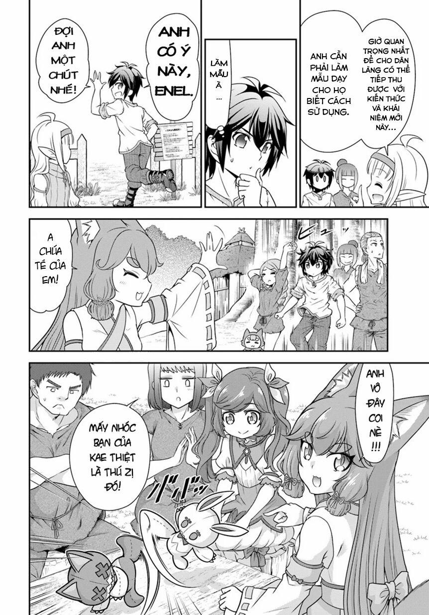 Tenohira Kaitaku Mura De Isekai Kenkokuki: Fueteku Yome-Tachi To Nonbiri Mujintou Life 18 trang 14