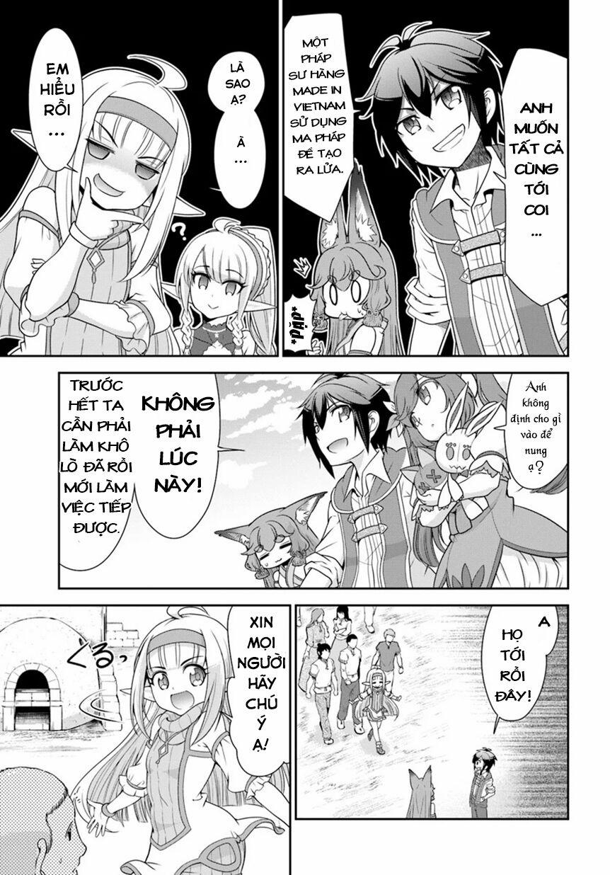 Tenohira Kaitaku Mura De Isekai Kenkokuki: Fueteku Yome-Tachi To Nonbiri Mujintou Life 18 trang 19