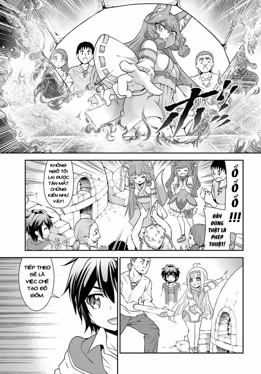 Tenohira Kaitaku Mura De Isekai Kenkokuki: Fueteku Yome-Tachi To Nonbiri Mujintou Life 18 trang 21