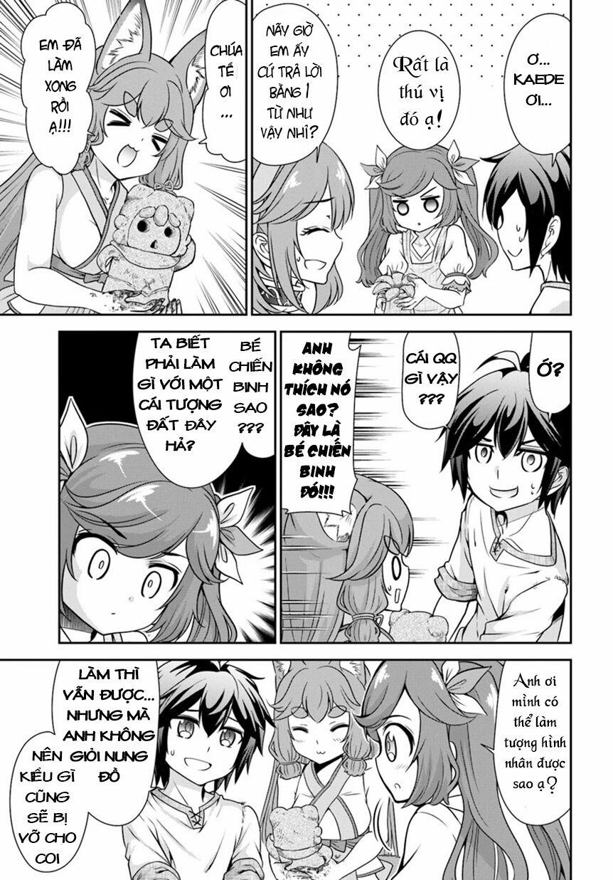 Tenohira Kaitaku Mura De Isekai Kenkokuki: Fueteku Yome-Tachi To Nonbiri Mujintou Life 18 trang 23