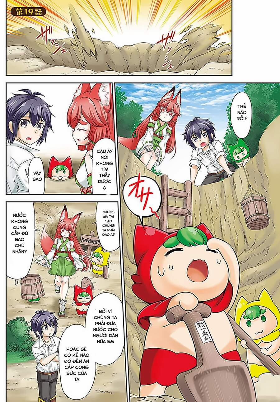 Tenohira Kaitaku Mura De Isekai Kenkokuki: Fueteku Yome-Tachi To Nonbiri Mujintou Life 19.1 trang 2