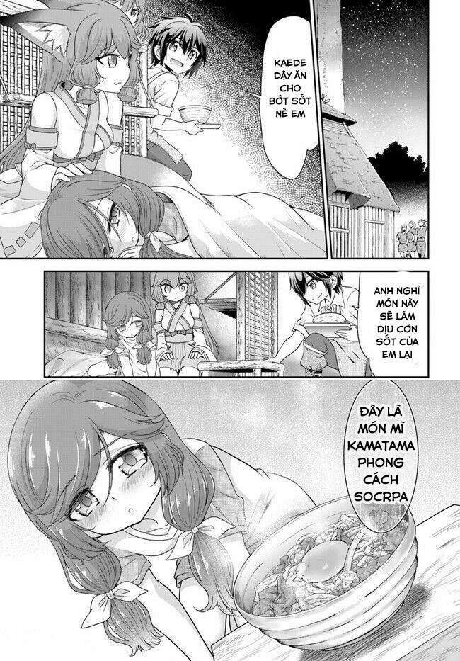 Tenohira Kaitaku Mura De Isekai Kenkokuki: Fueteku Yome-Tachi To Nonbiri Mujintou Life 19.2 trang 13