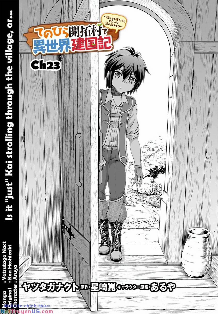 Tenohira Kaitaku Mura De Isekai Kenkokuki: Fueteku Yome-Tachi To Nonbiri Mujintou Life 23.1 trang 8